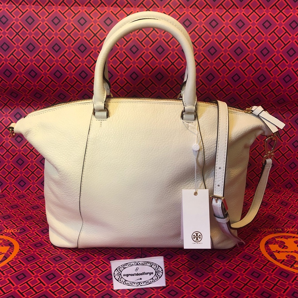 Tory Burch Bombe T Medium Satchel - Picture 2 of 7